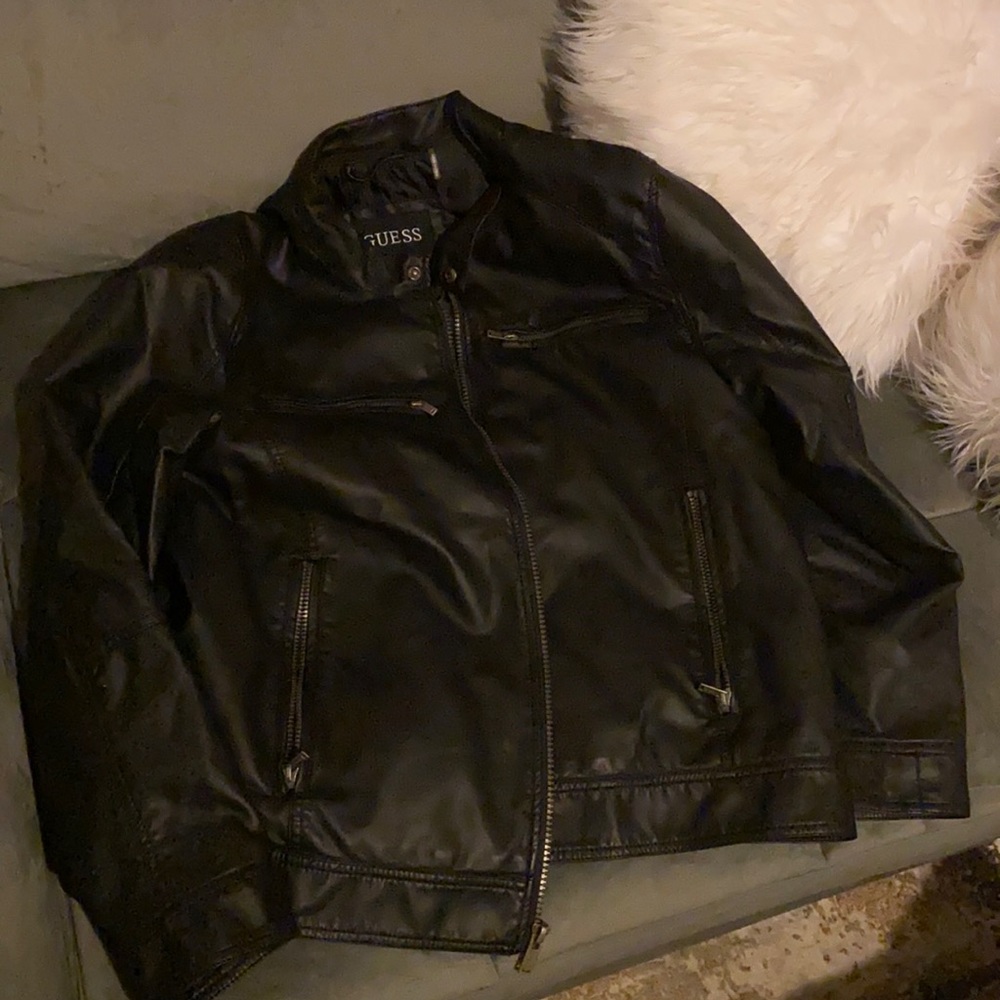 Guess leather jacket